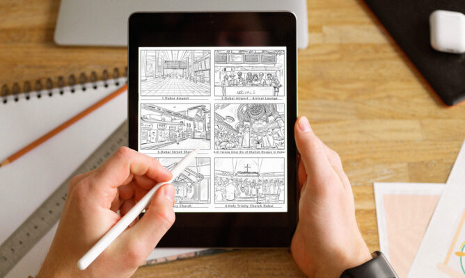 Storyboard & 2D Explainer Videos